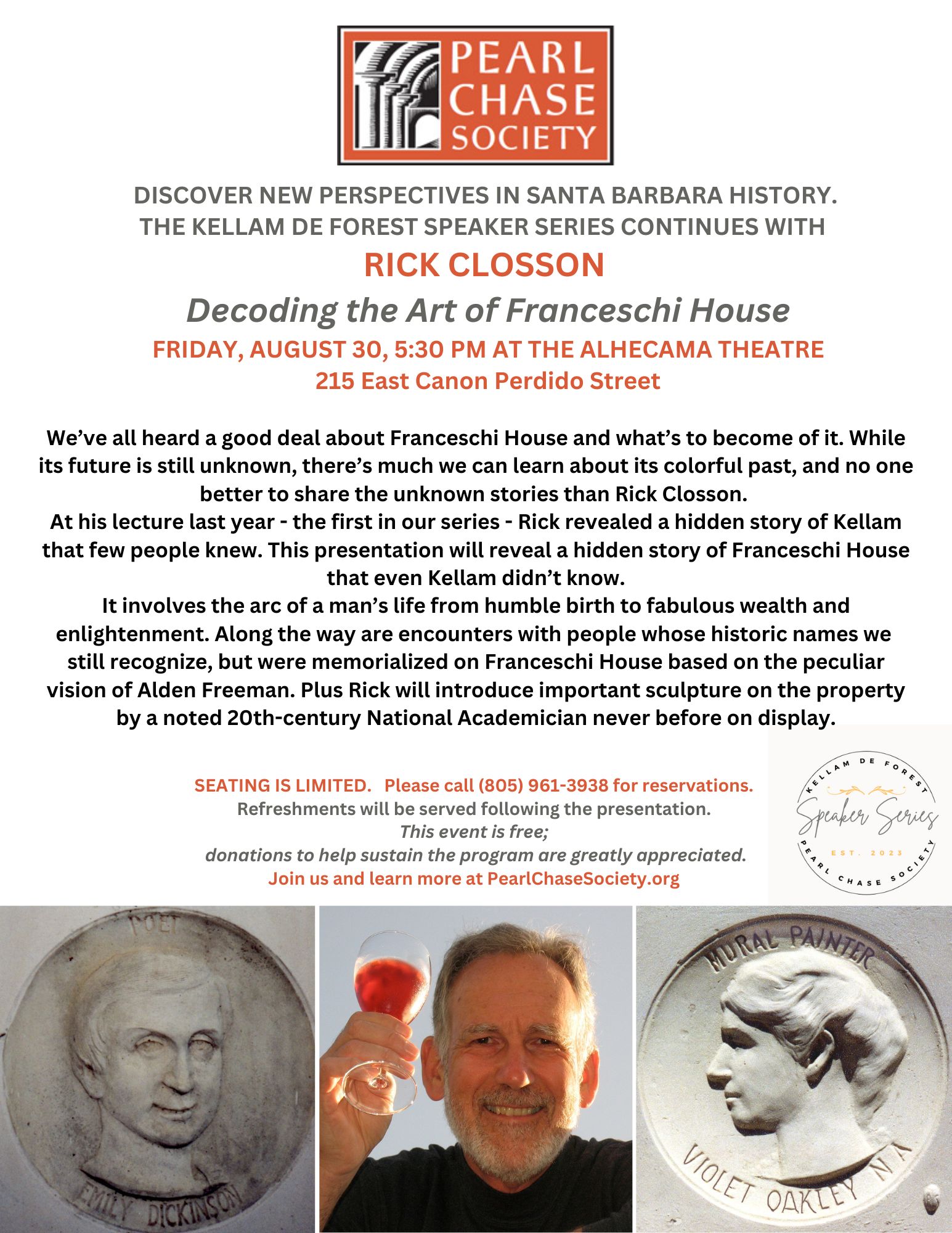 Kellam de Forest Speaker Series: Decoding the Art of Franceschi House